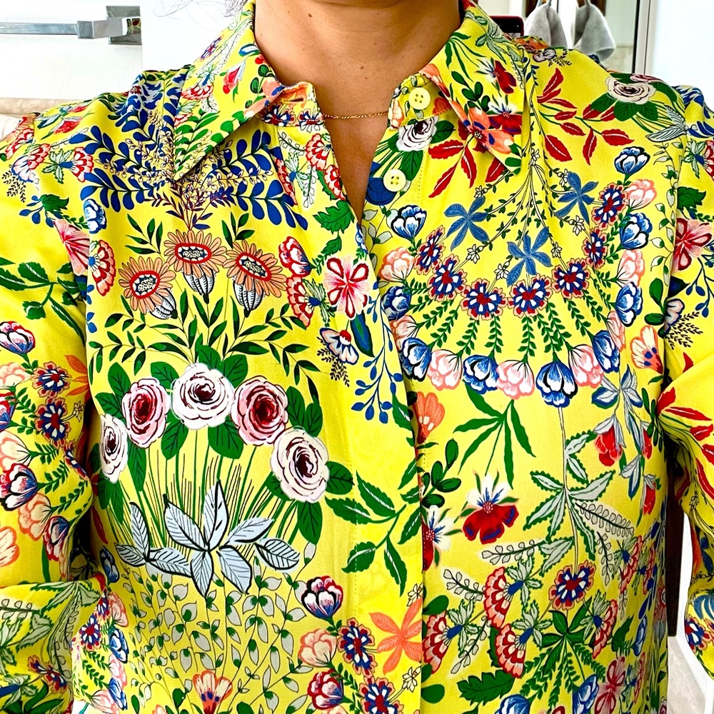 Alice + Olivia Silk Shirt Button-down top